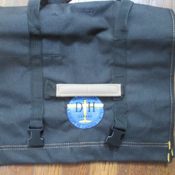 Canvas Tool Roll DeHaviland Aircraft of Canada embroidered airplane tool caddy - Picture 6 of 6